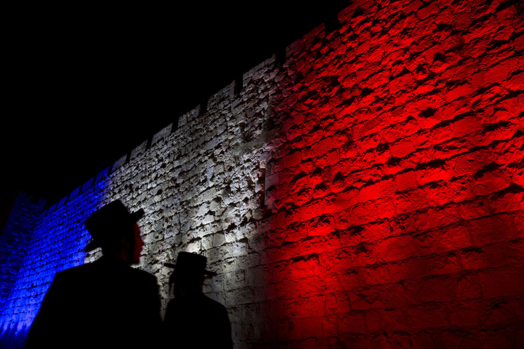APTOPIX Mideast Israel France Paris Attacks