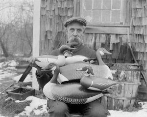 Joe Lincoln, champion decoy maker of New England in 1926