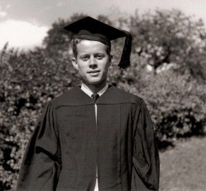 John F. Kennedy after graduating from Harvard in 1940