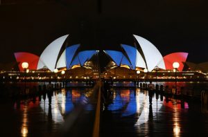The Sydney Opera House in Sydney, Australia Paris Colors