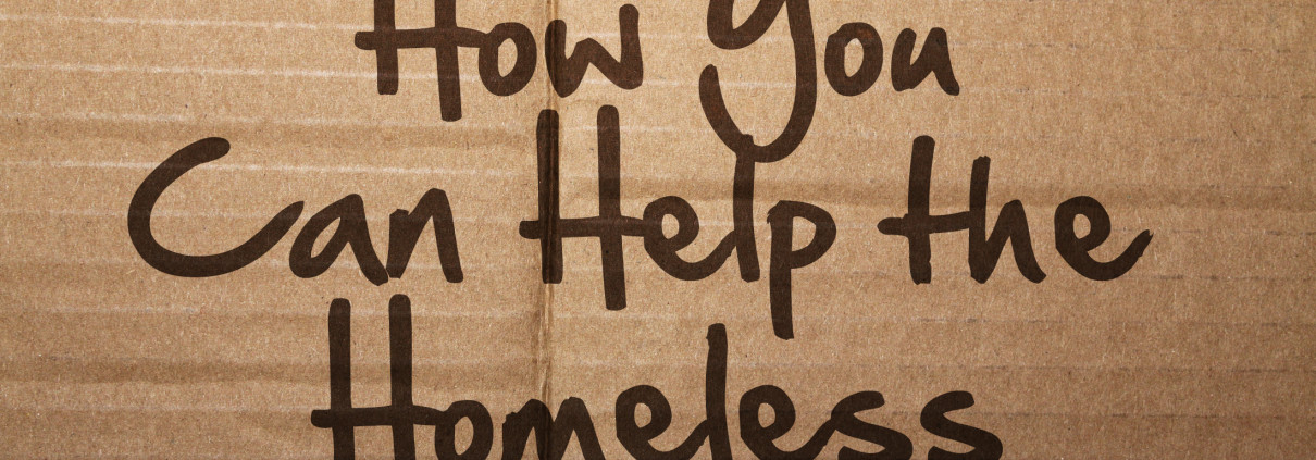 Ways you can help the homeless