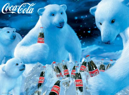 Coca Cola Polar Bear Smoky Mountains